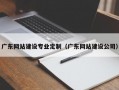 广东网站建设专业定制（广东网站建设公司）
