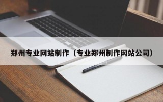 郑州专业网站制作（专业郑州制作网站公司）
